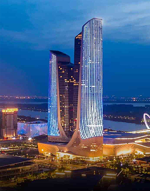 南京青奥中心双塔楼